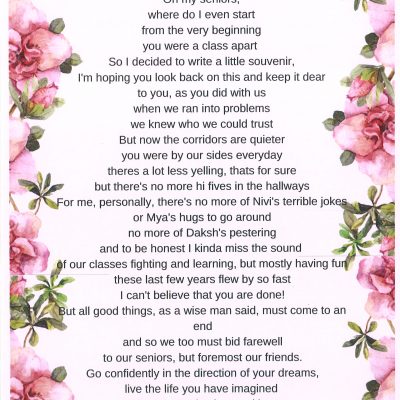 Mariyah's Poem